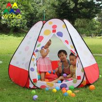 Childrens tent indoor baby big portable outdoor Princess game toy house six-sided house hexagonal Cube House