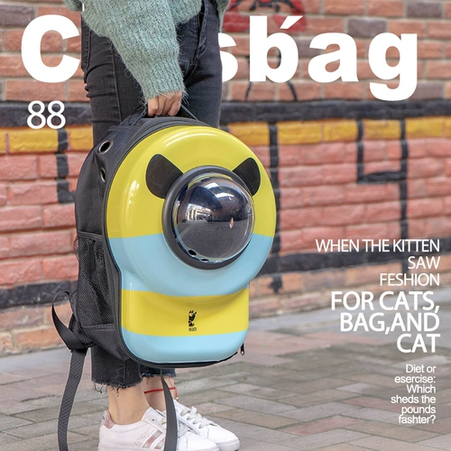 Портативный космический универсальный дышащий рюкзак для выхода на улицу, надевается на плечо