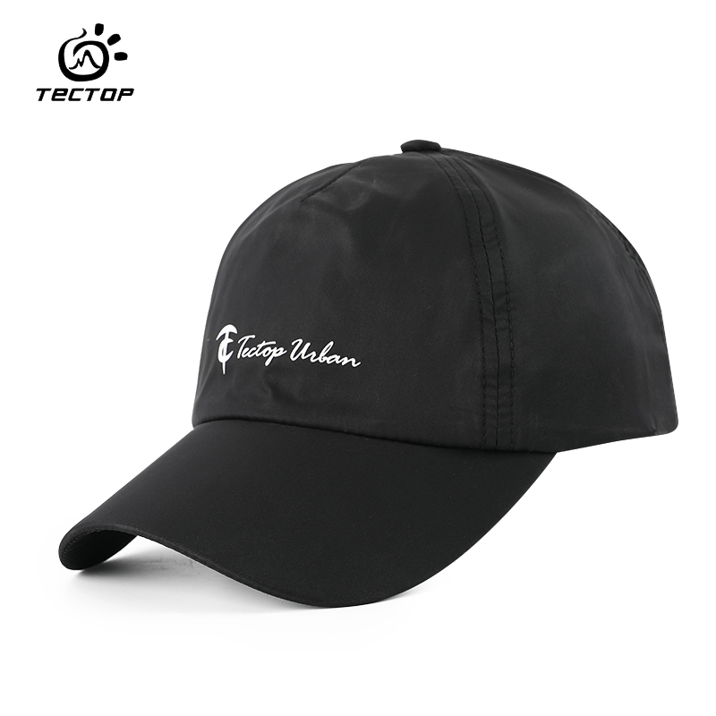 TECHCTOP EXPLORE OUTDOOR SUMMER LIGHT-THIN AIR-PERMEABLE COMFORT PURE COLOR MALE AND FEMALE DUCK TONGUE CAP TRAVEL SUNHAT
