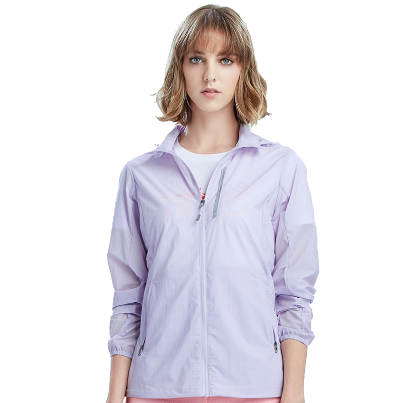 TECTOP Tantuo outdoor spring and summer new sunscreen jacket women's light and windproof jacket travel sunscreen windbreaker