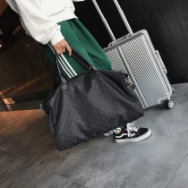 Travel bag Womens portable short trip out portable travel bag Lightweight large capacity storage bag Mens luggage bag