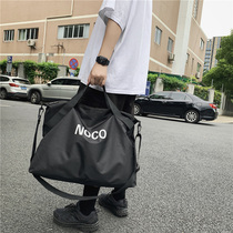 Travel Bag Woman Large Capacity Business Trip Portable Bag Short-term Tourism Cashier Bag Subman Large Capacity Dress Luggage Bag