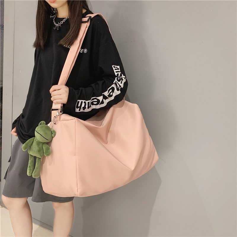 Travel Bag 2021 New Tide Large Capacity Women Short-term Travel Baggage Bag Men Light Multifunction Tourist Fitness Bag