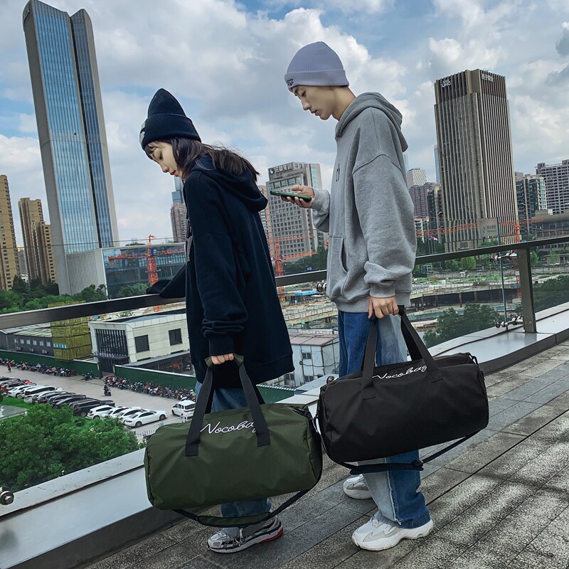 Luggage Bag Men's Mobile Large Capacity 2021 New Dry And Wet Separation Sports Fitness Bag Female to stay in school travel bag