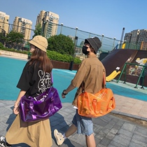 Fitness Room Swimming Bag Large Capacity Waterproof Transparent Pvc Bag Women Training Luggage Bag Mens Hand Travel Containing Bag