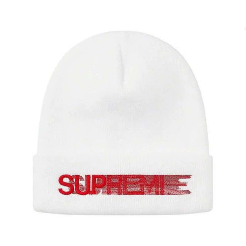 Tide Brand Supreme Cold Hat 20ss Motion Beanie Phantom Phantom Box Вышитая шерстяная шерстяная стола