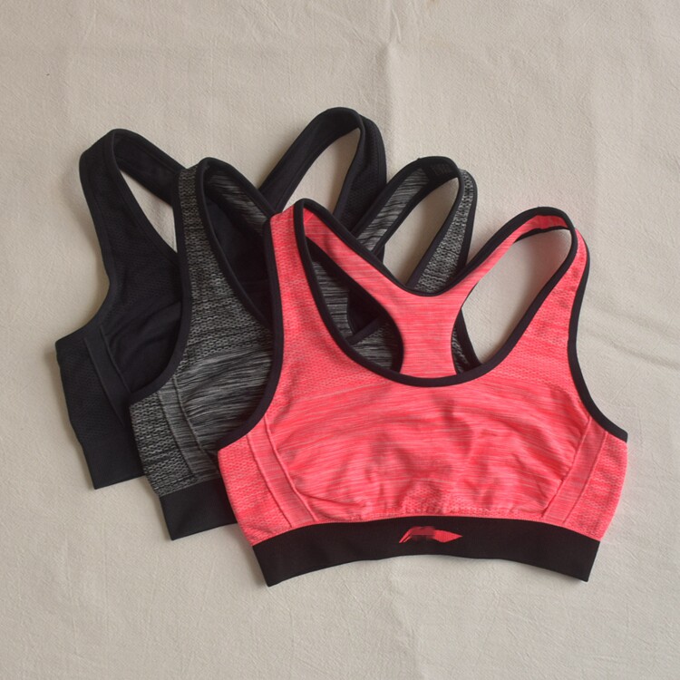 Color discount Li * Ning with LOGO shockproof speed dry sports lingerie yoga bra running training bra women