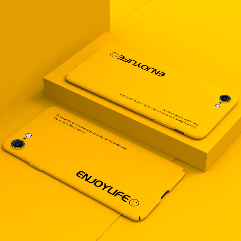 iPhonese mobile phone protection shell Apple se protective sleeve iphonese2 full package anti-fall se2 ultra-thin frosted creative tide card male and female models Apple SE2 Japan-ROK hard shell new se