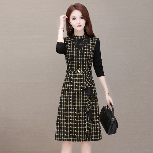 Платье для матери, юбка, летняя одежда, коллекция 2021, в западном стиле, яркий броский стиль