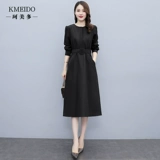 Элитное изысканное осеннее платье для матери, в западном стиле, изысканный стиль