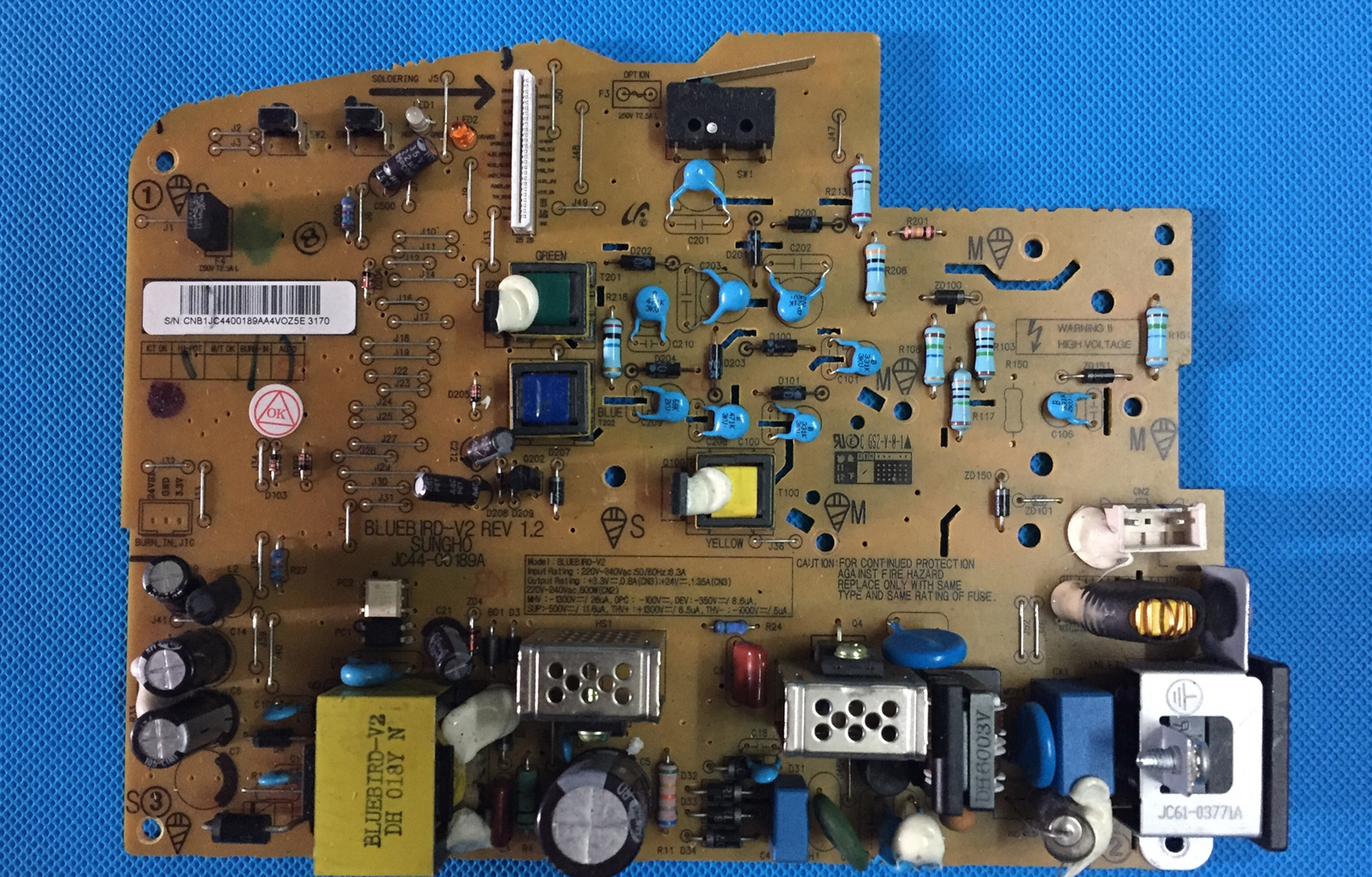 Apply Samsung 1676 1666 1660 1670 power board Lenovo LJ 1680 power board-Taobao
