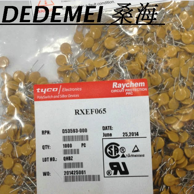 PPTC self-recovery fuse RXEF065 72V 0 65A XF065 PTC 