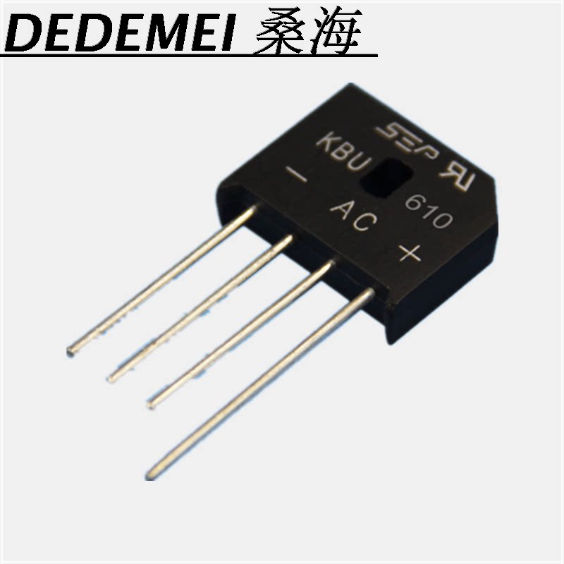 KBL610 bridge stack KBU610 Bridge Flat Bridge Full Bridge 6A 1000v Brand New Original