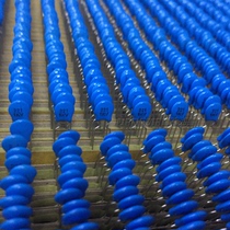 High pressure porcelain sheet capacitive choreography 220PF 220PF 1KV 221k 1KV blue porcelain dielectric capacity