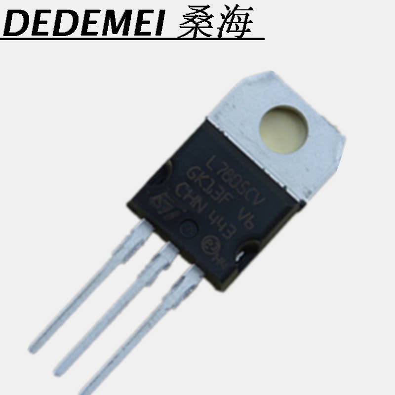 Imported original ST Italian L7805CV TO-220 5V three-terminal regulator 7805 thick slice 1 5A