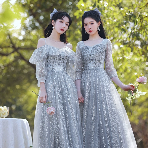 Летнее платье подружки невесты, вечернее платье, юбка, для подружки невесты, изысканный стиль