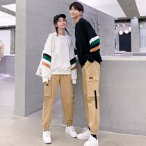 Autumn class suit suit Korean student ins Harajuku wind sweater junior high school games costume school uniform