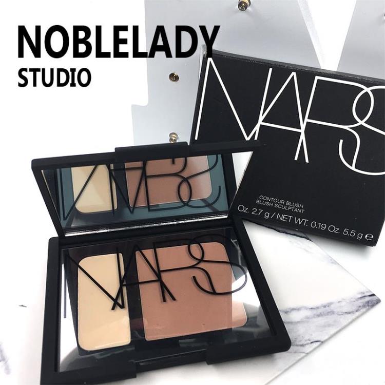 NARS 纳斯高光修容粉饼 双色盘阴影粉盘鼻影侧影 Paloma Olympia