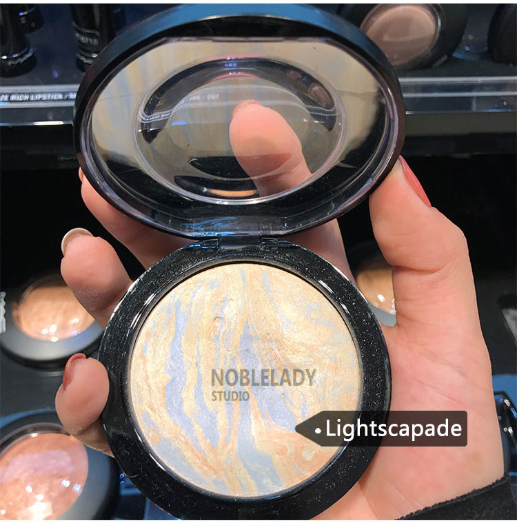 MAC Charm Unicorn Khoáng Ánh Sáng Cao Sửa Chữa Điện Dung Lightscapade Mềm nhẹ nhàng Gừng phấn highlight 3ce