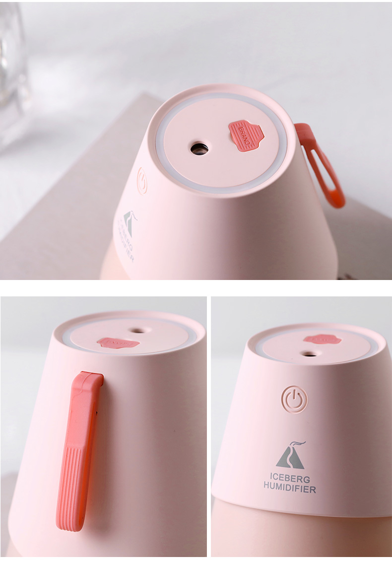 máy tạo ẩm beurer [5 lần] Máy làm ẩm băng trôi USB mini phun không khí lọc xe ô tô phòng ngủ văn phòng giữ ẩm - Máy giữ ẩm tạo độ ẩm cho phòng máy lạnh