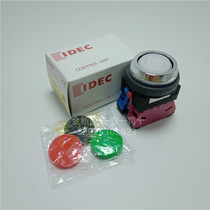 New original IDEC and spring 30-hole flat head Self-reset button switch ABN111G 20G R B Y S W