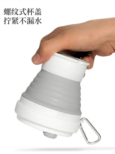 Складной телескопический портативный дорожный пищевой силикон для путешествий, креативный подарок, делается под заказ