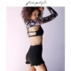 Free People Friled Quần short liền mạch thun Slim Sexy Peach Hips 2018 Mới