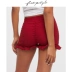 Free People Friled Quần short liền mạch thun Slim Sexy Peach Hips 2018 Mới