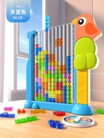 Синий тетрис, 3D