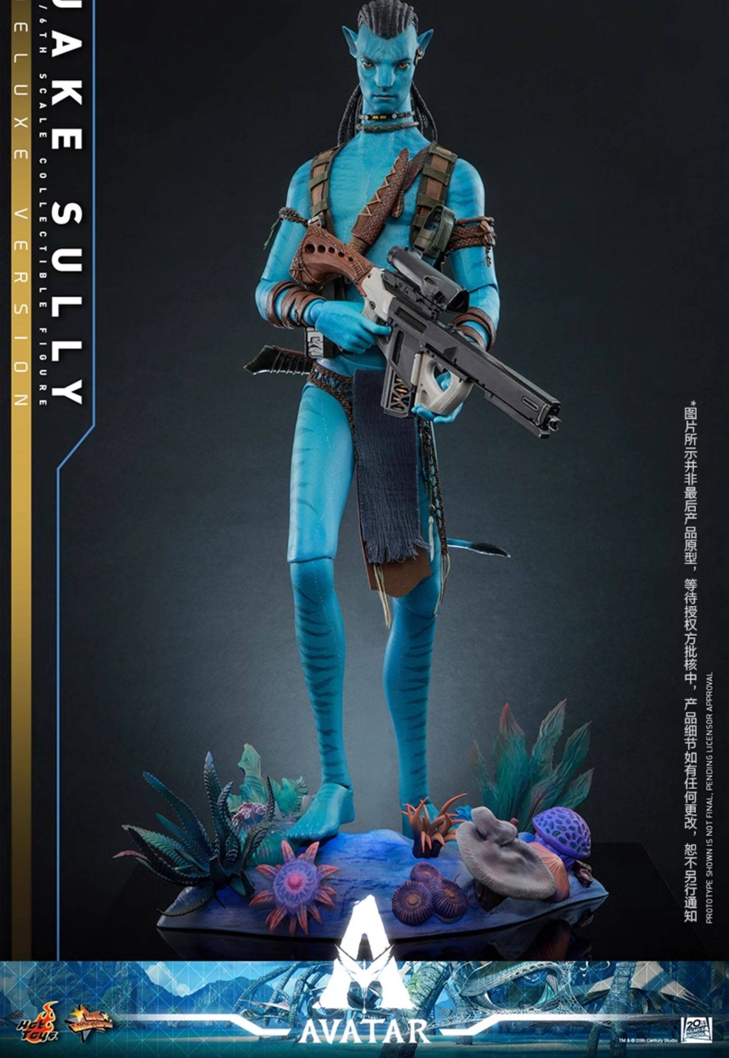 Hot Toys Avatar 2 Jake Sully 1:6 Scale Collectible Figure Deluxe