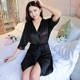 underwear sexy bathrobe nightgown one-piece oily pajamas ແມ່ຍິງ sexy charm midnight sexy oily