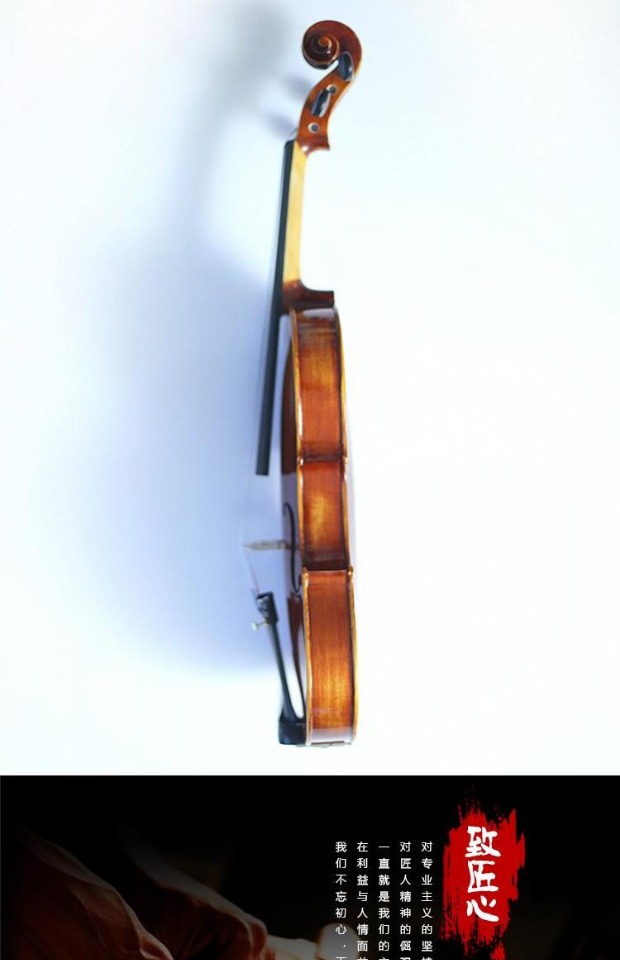 Tất cả gỗ rắn làm bằng tay violin người lớn trẻ em mới bắt đầu giai đoạn đào tạo thực hành giảng dạy nhạc cụ dây Tây đàn guitar ba đờn