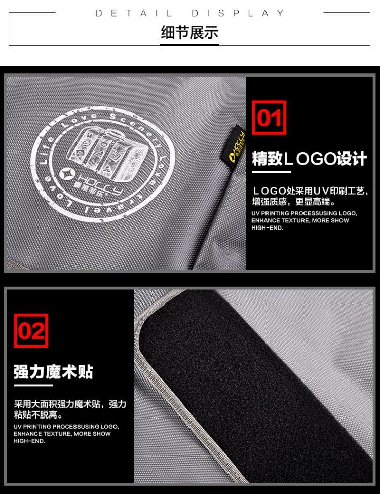 Hao Lai Fei Le 2017 túi bụi hành lý trường hợp che dày vali chịu mài mòn hành lý chống thấm nước phụ kiện liên quan bánh xe vali kéo mua ở đâu
