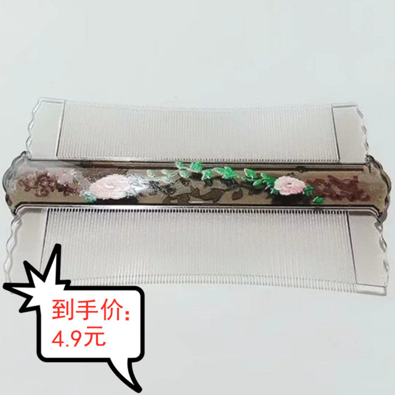 Grate encrypted lice comb Double-sided super dense teeth to remove dandruff Old-fashioned carry-on to remove head lice castor castor children