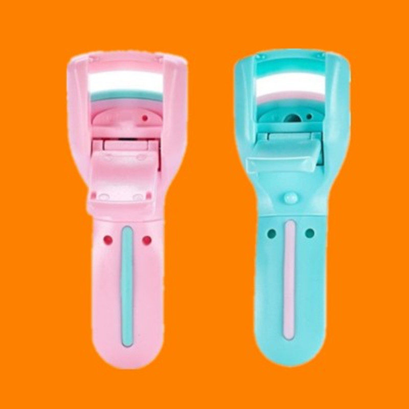 Eyelash Curler Curl Lasting Styling Mini Portable face female beauty Simple silicone replacement Curler Small