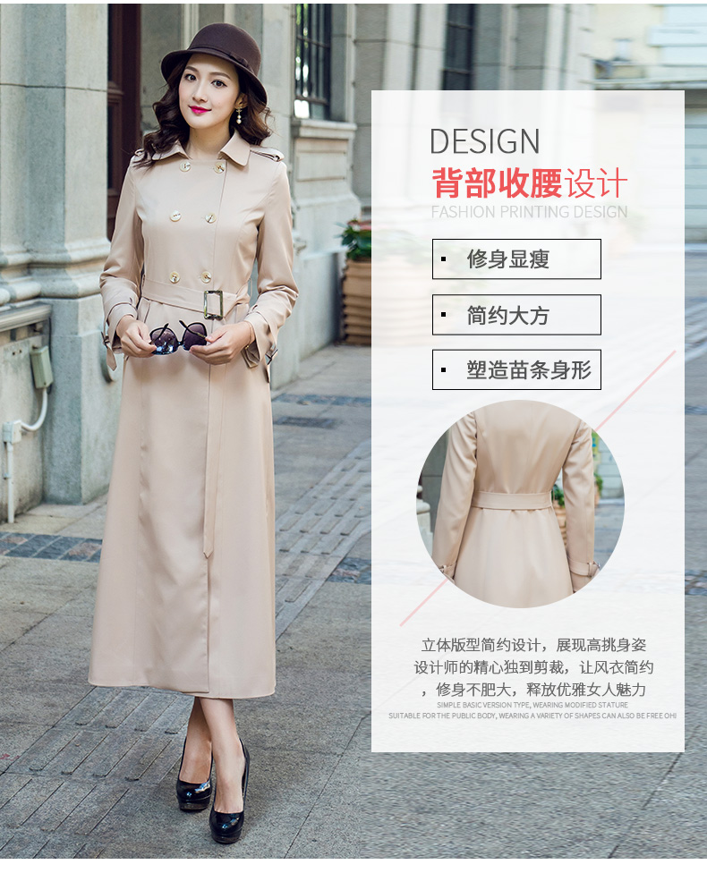 Trench pour femme LOVBAITI  LA en Polyester - Ref 3227967 Image 10