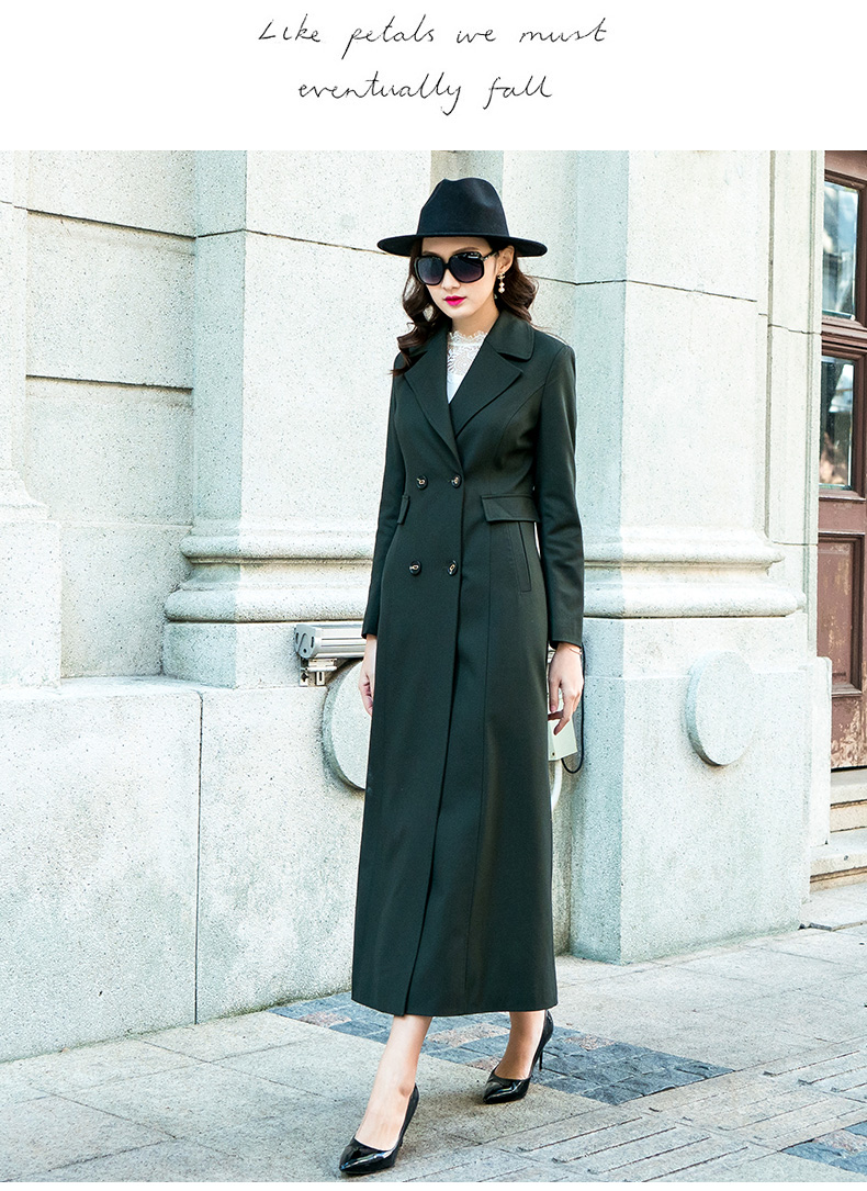 Trench pour femme LOVBAITI  LA en Polyester - Ref 3226177 Image 20