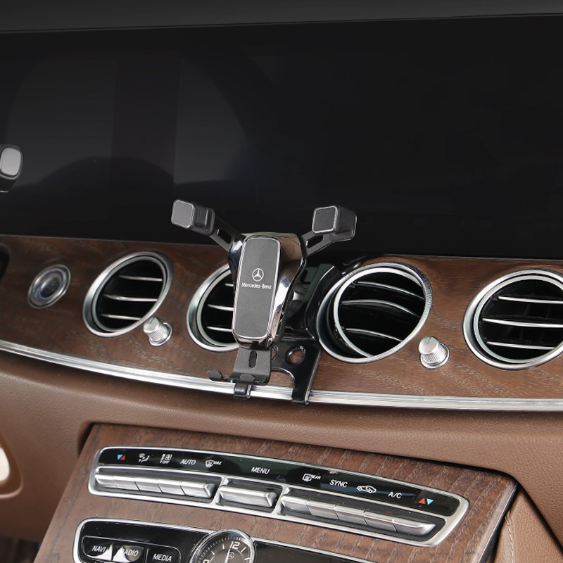 Mercedes-Benz e260 mobile phone bracket 2022 e300l car dedicated cla200 new e-class car navigation air outlet