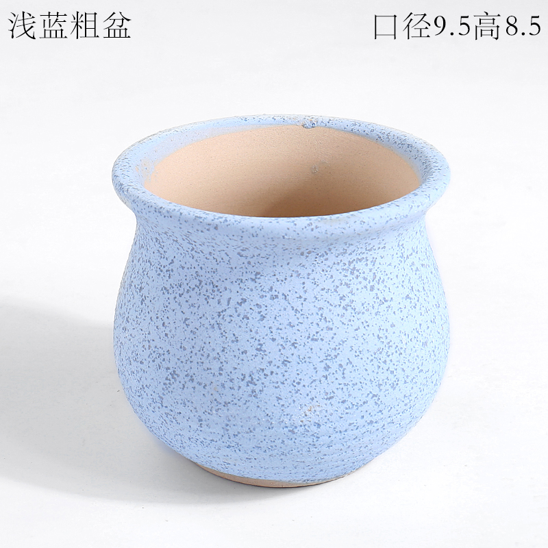 Rounded fleshy flowerpot ceramics through small pockets tao creative move of I and contracted large caliber special offer a clearance