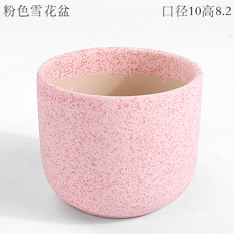 Rounded fleshy flowerpot ceramics through small pockets tao creative move of I and contracted large caliber special offer a clearance