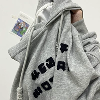 Deep Grey [обычная модель] [Кесс/плечо/свободный/свободный/мод/супер сексуальный/продвинутый/ленивый/ленивый ветер/нежный ветер/пары/док -задница]