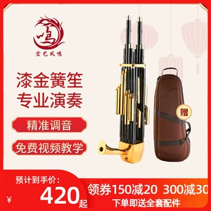 宏艺凤鸣 Sheng Instrument 14 Spring 17 Spring 21 Spring Junior Academic Audiovisual Purple Bamboo Circle Productor Producter Прямые продажи