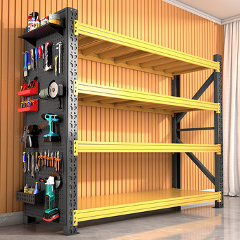 Warehouse shelf hole board storage rack multi-layer heavy-duty storage rack tool rack storage rack cargo rack storage layer