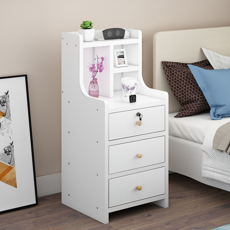 Bedside table simple modern bedroom small simple multi-functional economical rack storage cabinet bedside small cabinet