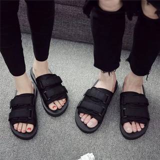 Summer Trendy Outdoor Fashion Sandals for Men, Korean Style Trendy and Unique Slip-On Slippers for Couples, Students, Non-Slip Beach Shoes