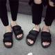 Summer Trendy Outdoor Fashion Sandals for Men, Korean Style Trendy and Unique Slip-On Slippers for Couples, Students, Non-Slip Beach Shoes