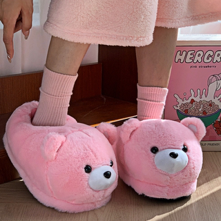 Trendy Winter 2024 Cute and Fashionable Cotton Slippers for Men and Women, Indoor Home Slippers with Covered Heel, Warm Couple Slippers, Non-Slip