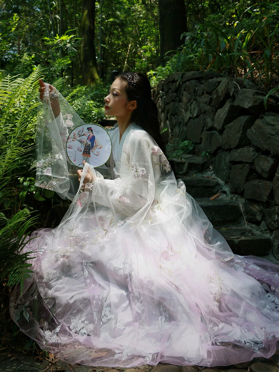 Genuine summer Hanfu for students, Chinese style