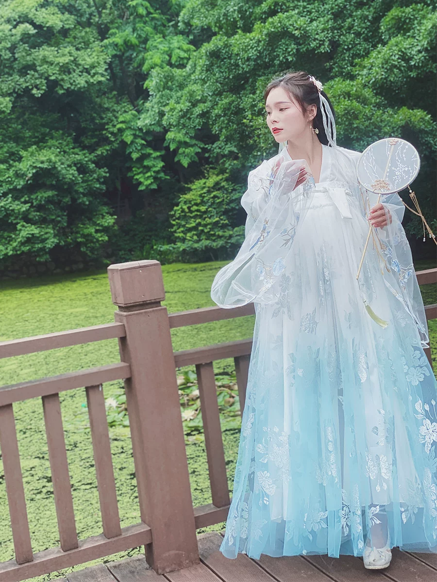 Genuine summer Hanfu for students, Chinese style