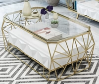 100*50*45 Золотая рама+прозрачное закаленное стекло